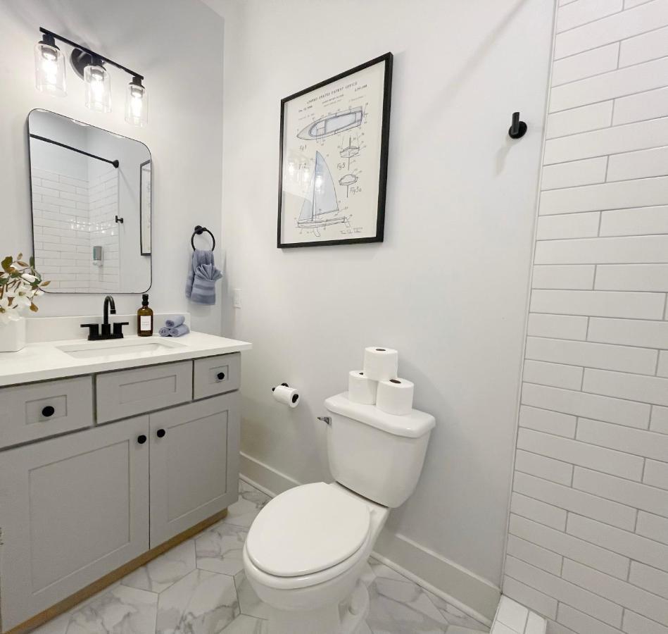 New! Stylish 1900S Renovated Duplex Apartment Building Near Forsyth & River St Savannah Exterior photo